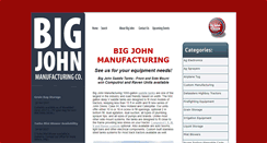 Desktop Screenshot of bigjohnmfg.com